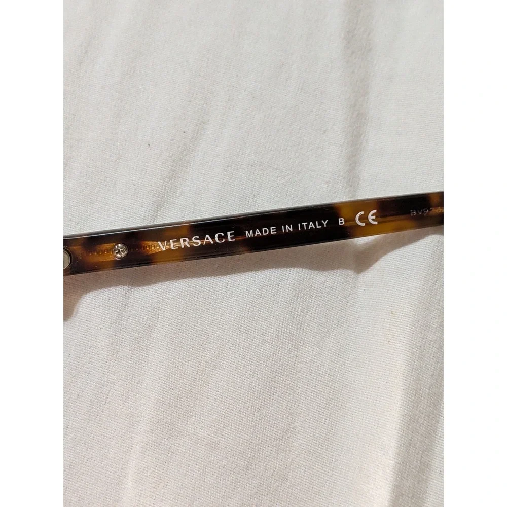 Versace Eyeglasses, Frames Only, 3153 944 Brown Tort, 51-16-135, Plastic, Italy